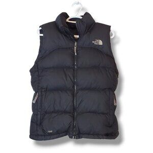 The North Face Nuptse 700 Series Puffer Vest Black Size Womens M